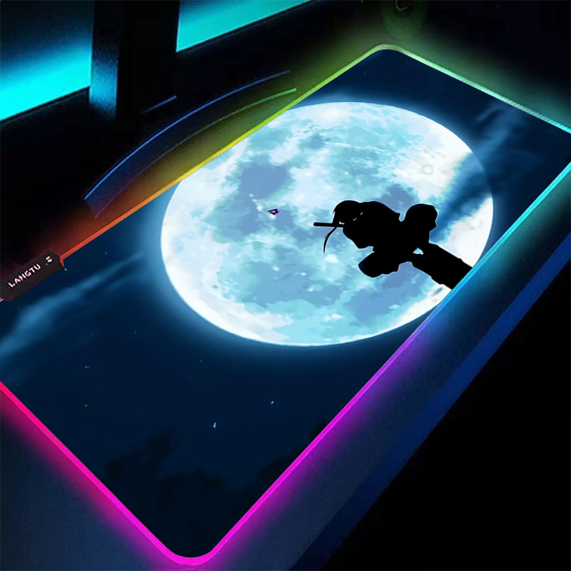 Esports Gaming Pad - RGB Large Mouse Pad 90x40cm Naruto