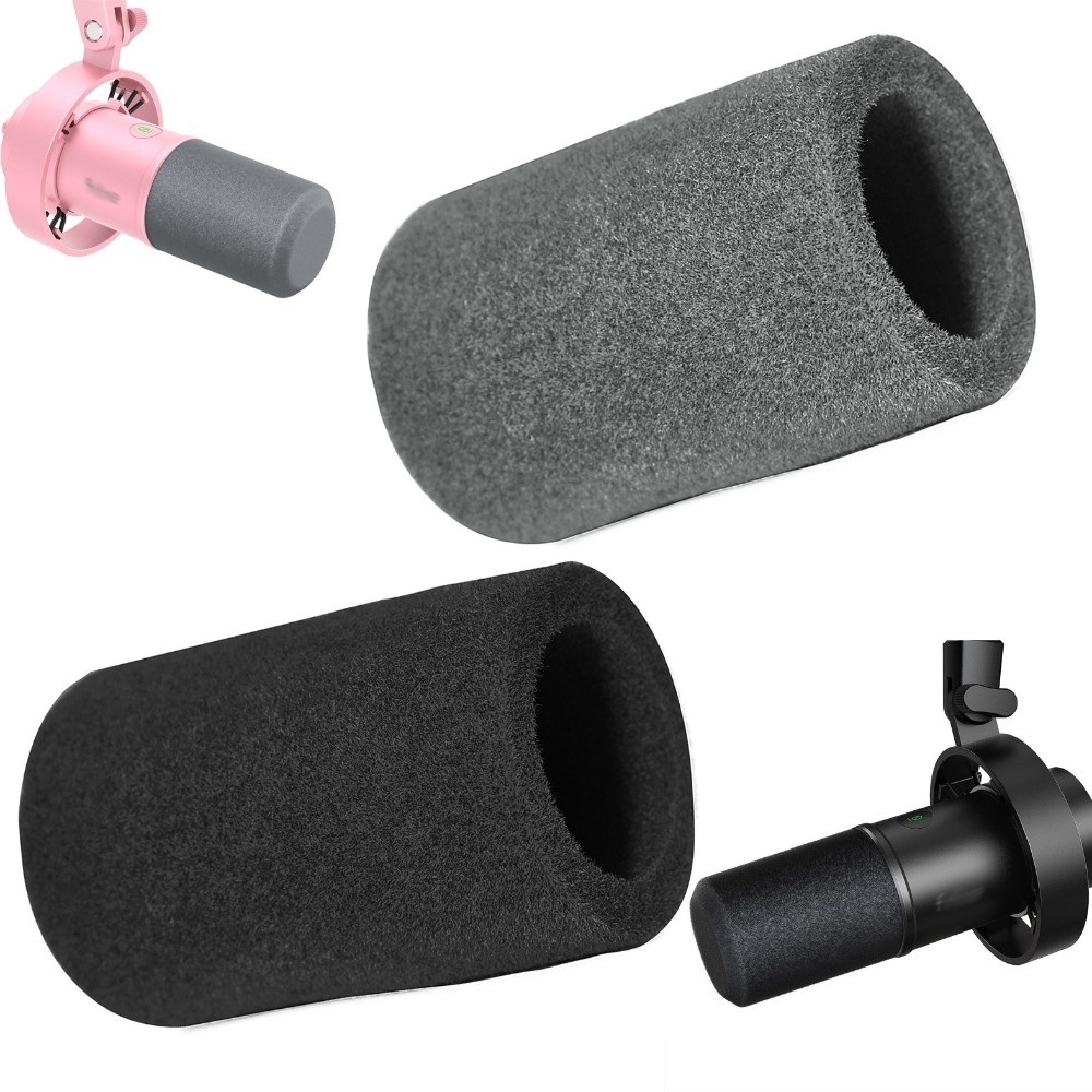 Sound Dampening Foam - 1Pc Replacement Mic Windscreen Cover Flocked