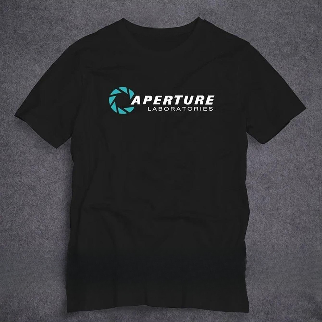 Esports Gaming Shirts - Men's Portal 2 Aperture Labs Logo