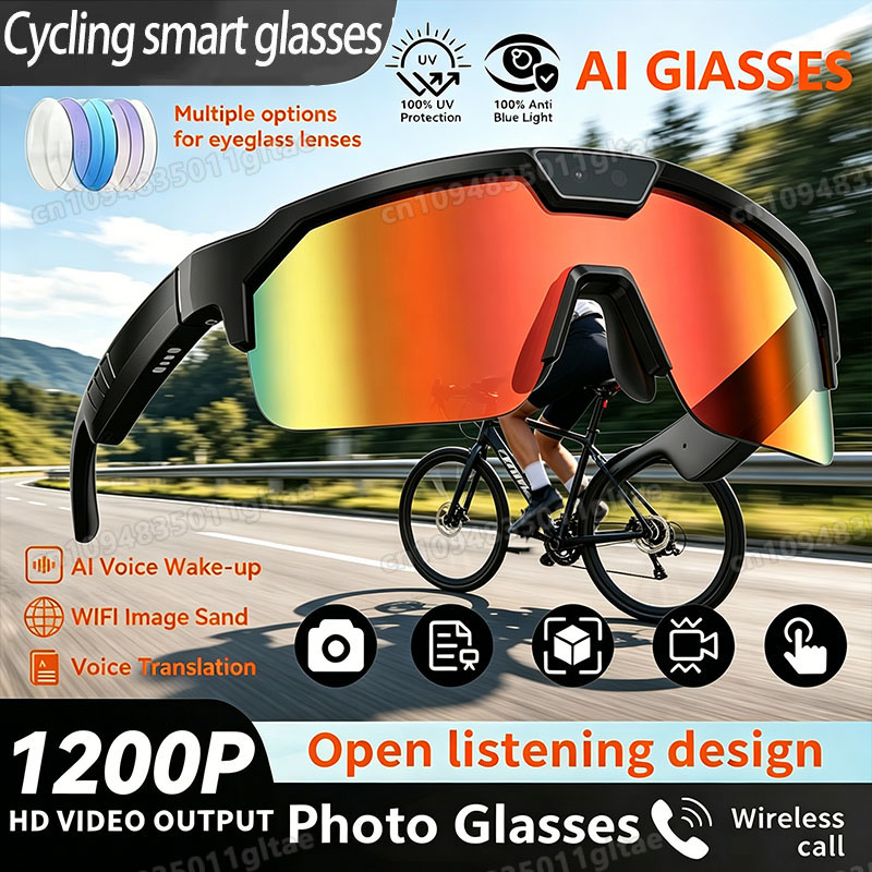 Esports Gaming Video - Smart Glasses bluetooth camera Recording Videos