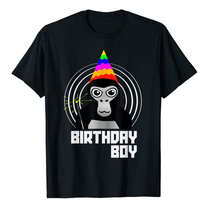 Esports Gaming Shirts - Gorilla Tag Birthday Boy VR Gamer
