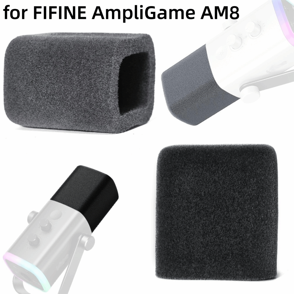 Sound Dampening Foam - 1pcs Replacement Mic Windscreen Cover Flocked
