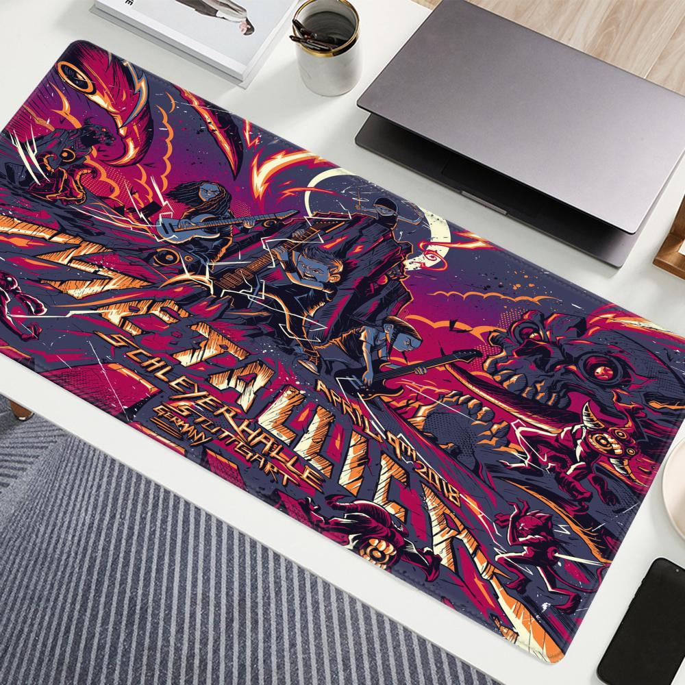 Esports Gaming Pad - Band M-Metallicaes Mouse Pad 90x40CM Non-slip