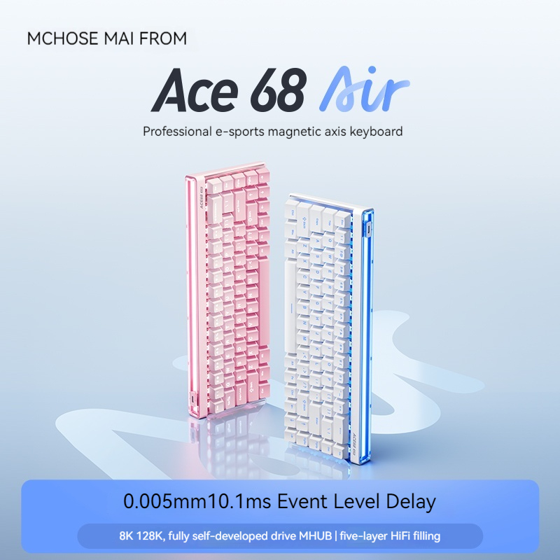 Esports Pc Gaming - Mchose Ace68 Air Magnetic Axis Mechanical