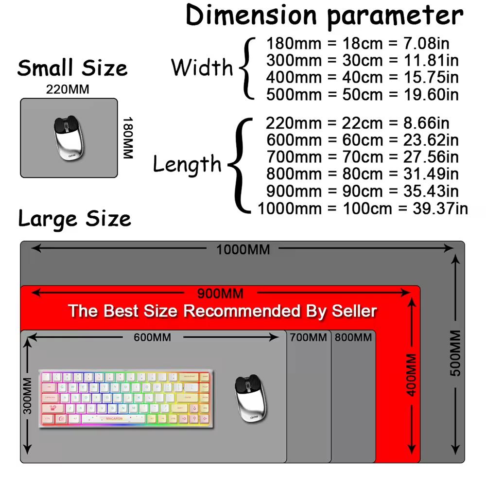 Gaming Mouse Pad Sakura Mouse  - Esports Gaming Stocks recension och pris