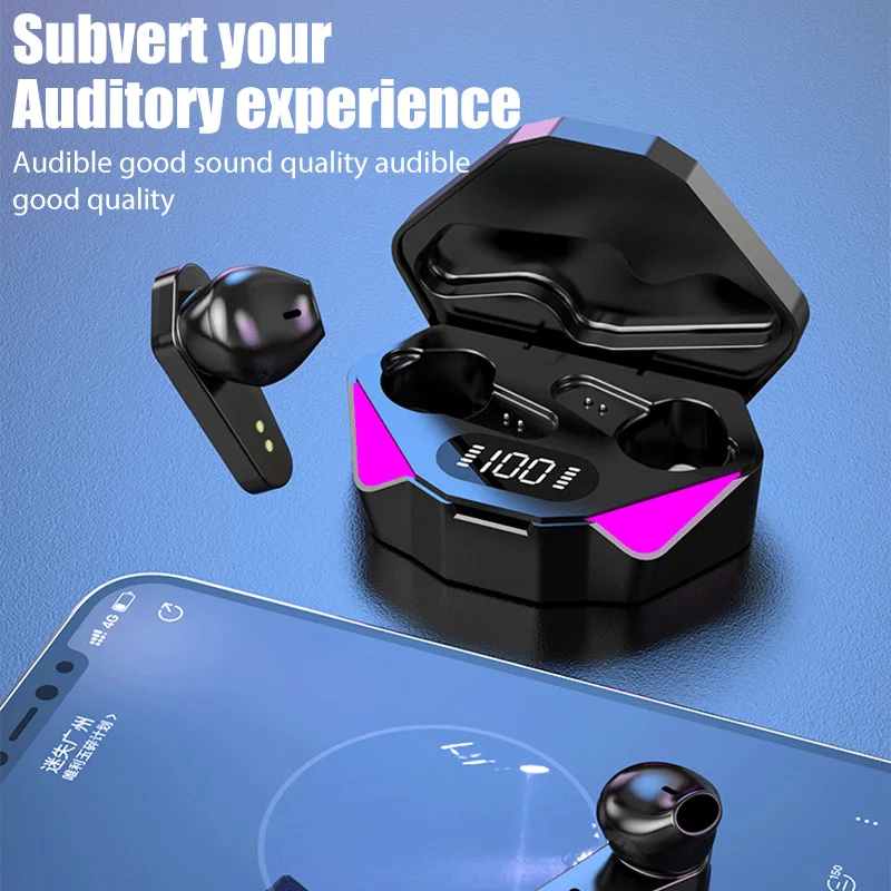 1PCS X15 TWS X15 Pro Wireless  - Esports Gaming Video recension och pris
