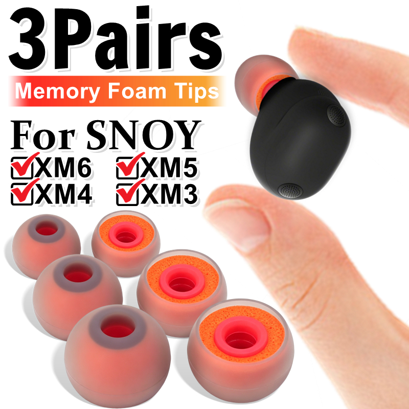 Replacement Memory Foam Eartip - Sound Dampening Foam recension och pris
