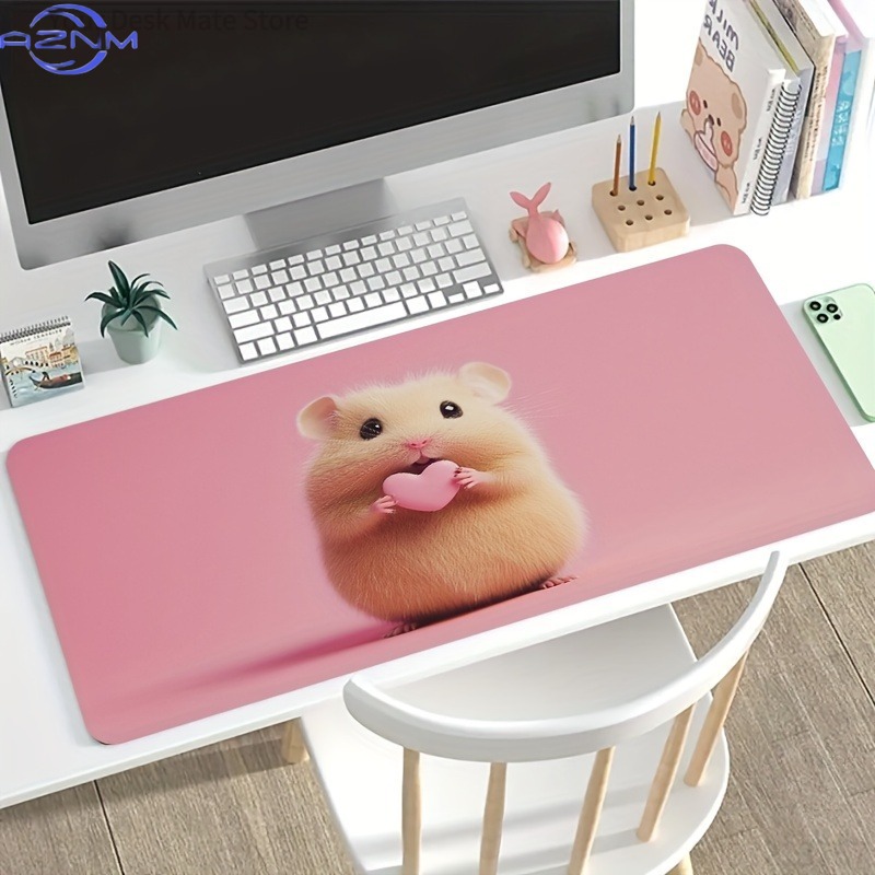 Hamster Hug Heart Pink Backgro - Esports Gaming Background recension och pris
