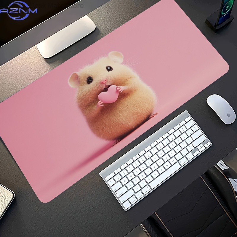 Hamster Hug Heart Pink Backgro - Esports Gaming Background recension och pris