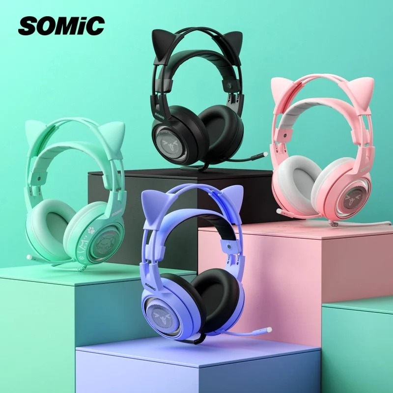 SOMIC G951 Wired Gaming Headph - Esports Gaming Video recension och pris