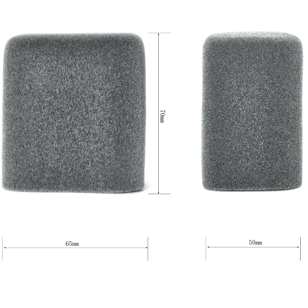 1pcs Replacement Mic Windscree - Sound Dampening Foam recension och pris