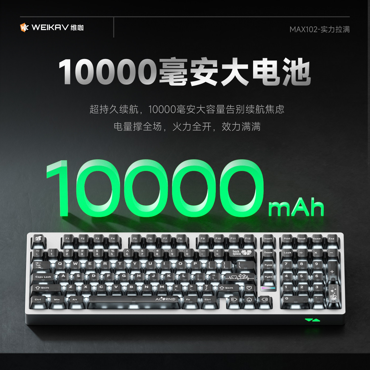 Weika Max102 Aluminum Case Wir - Esports Pc Gaming recension och pris