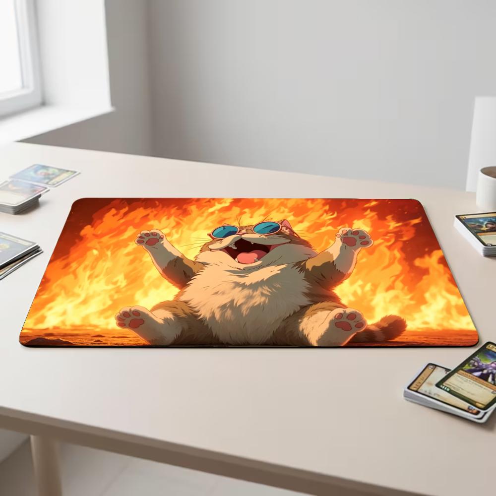 Funny Cat Background Large Gam - Esports Gaming Background recension och pris