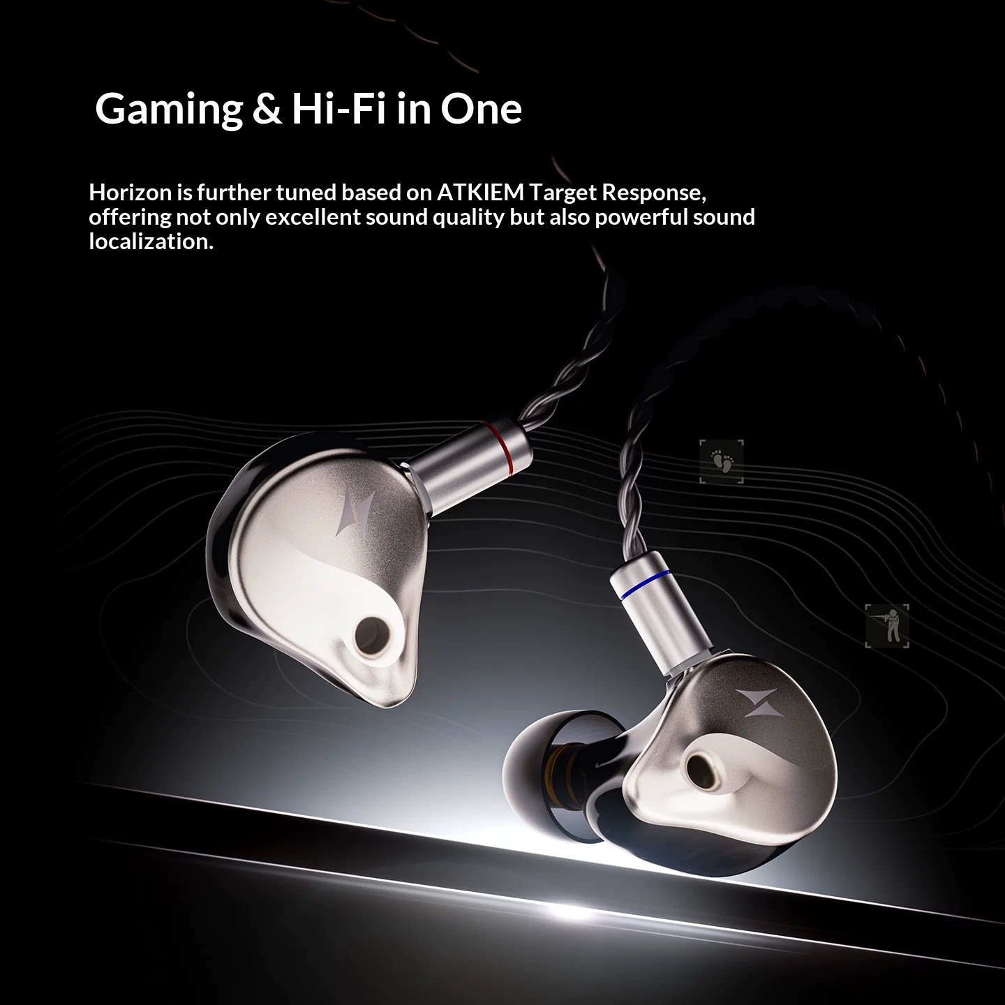 ATK Horizon In Ear Gaming Espo - Esports Gaming Video recension och pris