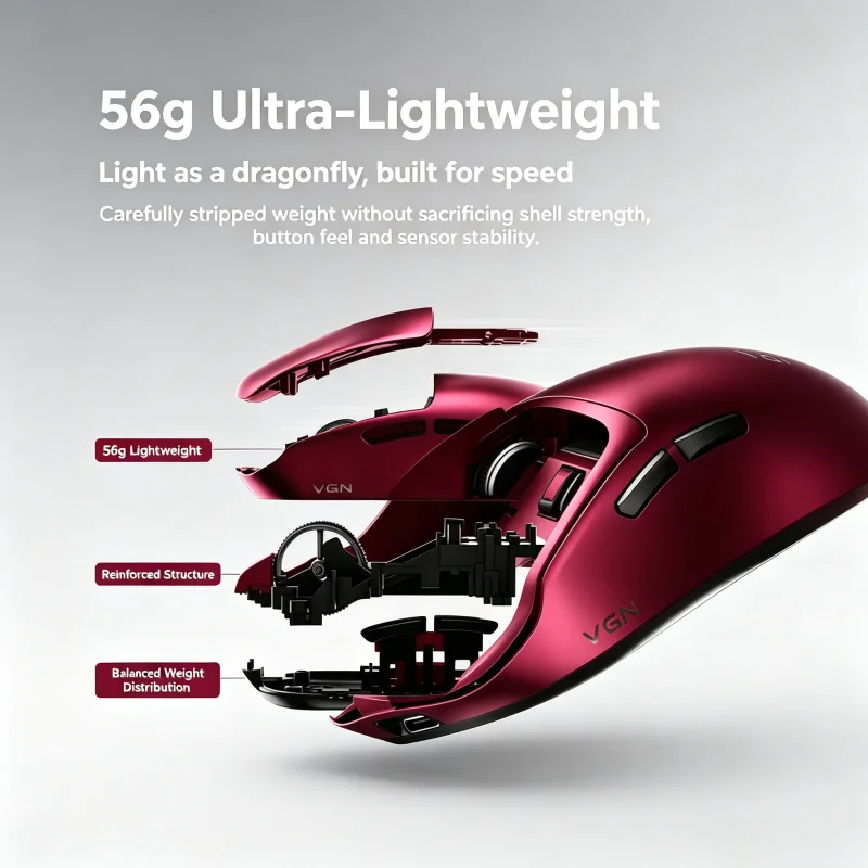 VGN Dragonfly F1 V5 Wireless G - Esports Pc Gaming recension och pris