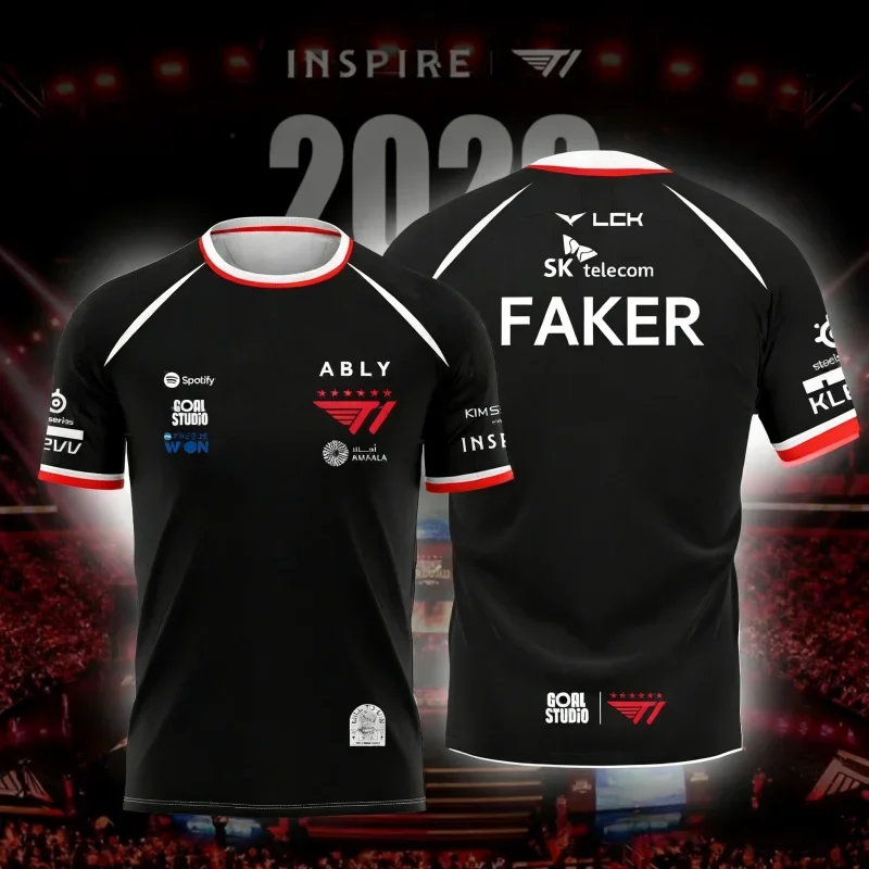 2026 NEW T1 ESPORTS TEAM JERSE - Esports Gaming Shirts recension och pris