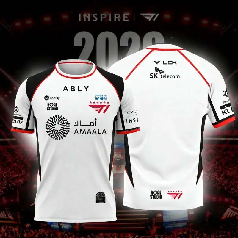 2026 NEW T1 ESPORTS TEAM JERSE - Esports Gaming Shirts recension och pris