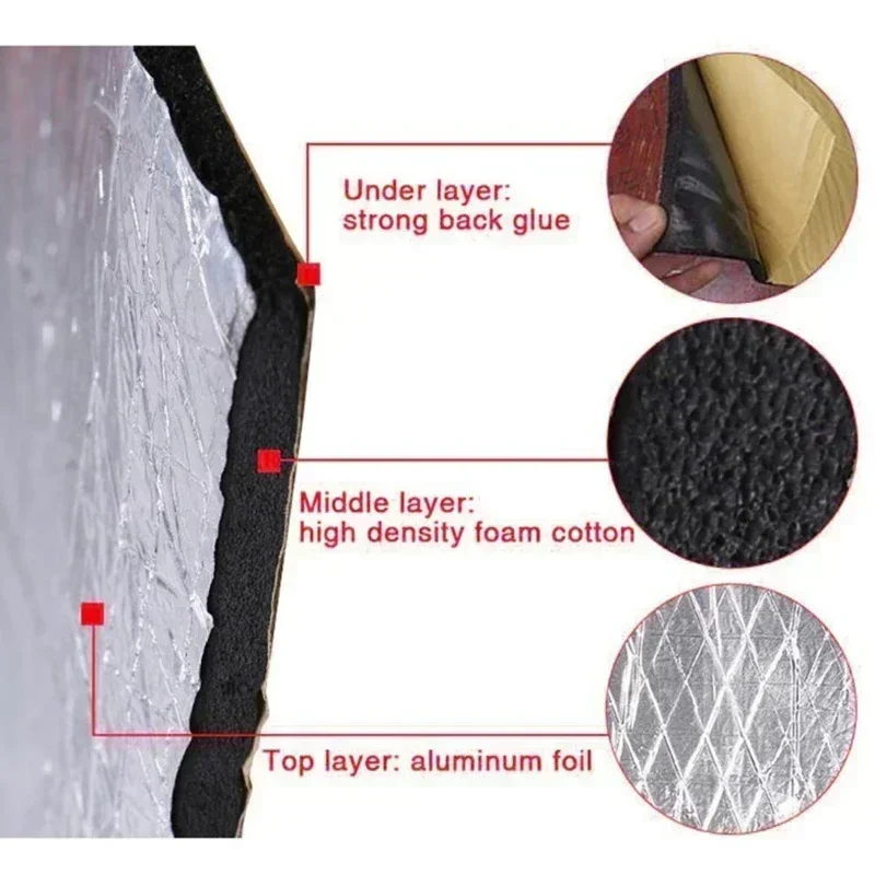 Car Sound Deadening Mat 5mm 10 - Sound Dampening Foam recension och pris