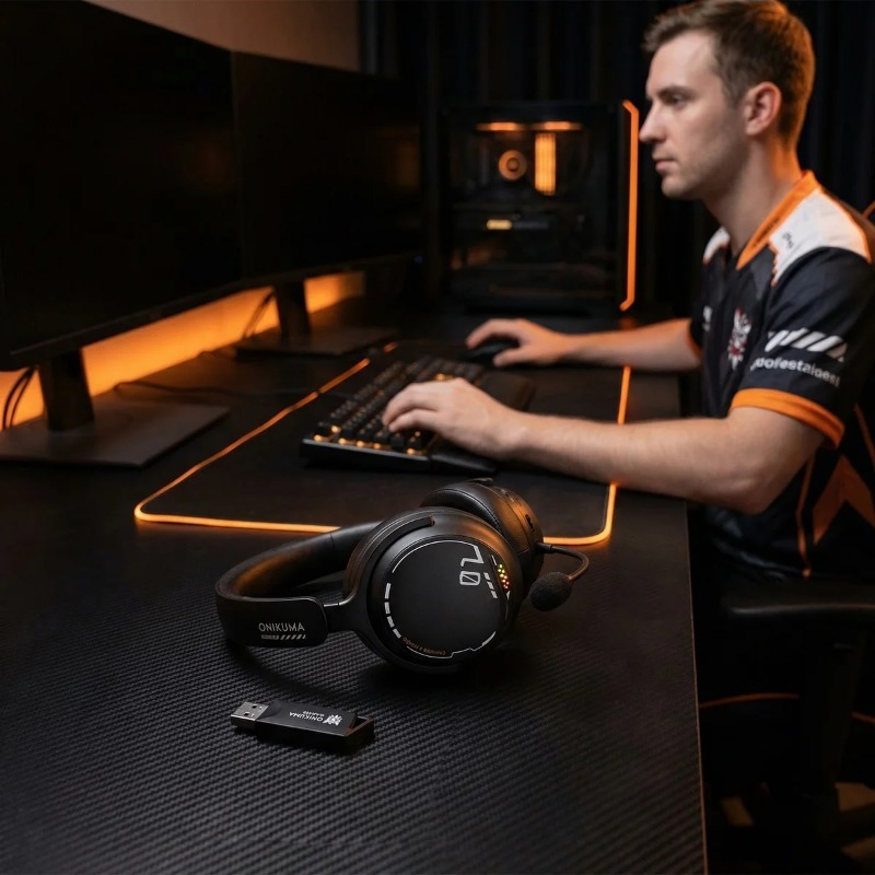 ONIKUMA GT886 Gaming Headset T - Esports Gaming Video recension och pris