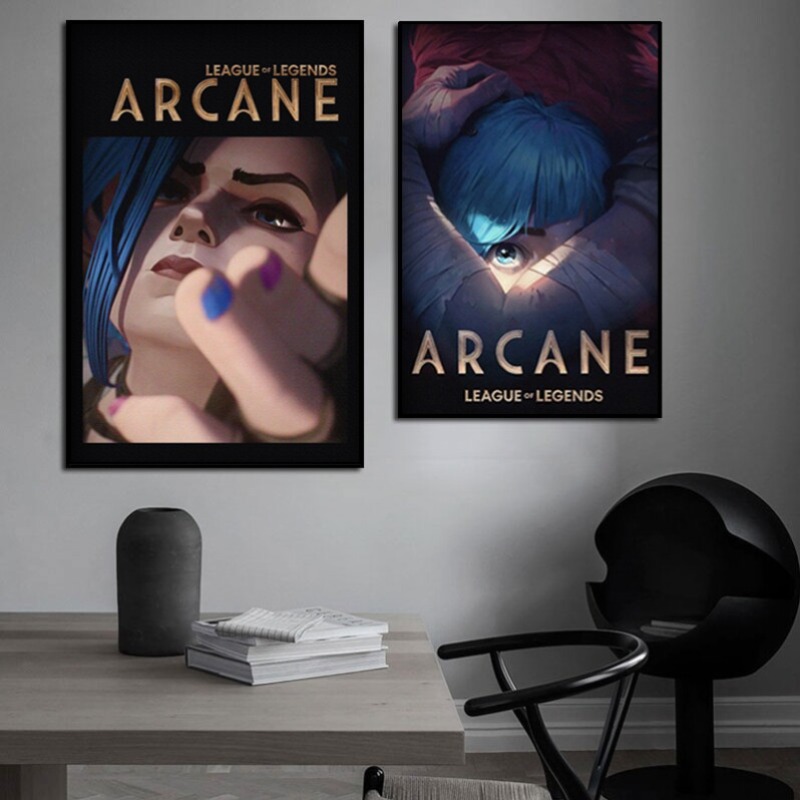 Arcane Jinx Close-Up Poster Un - Esports Gaming Stocks recension och pris
