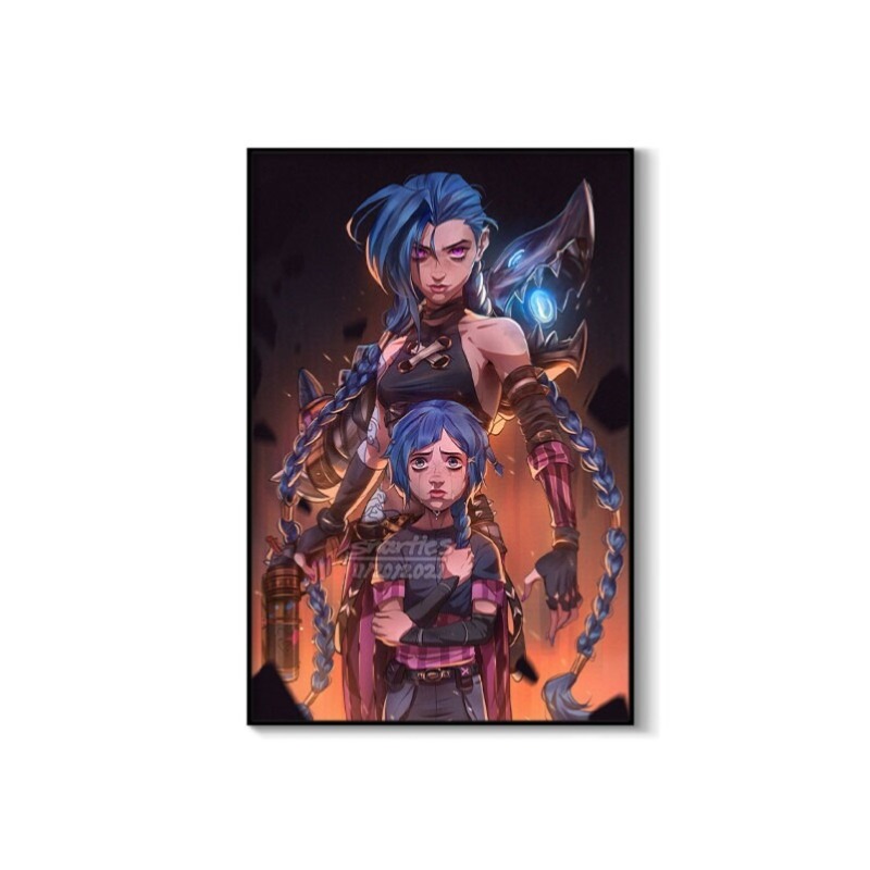 Arcane Jinx Close-Up Poster Un - Esports Gaming Stocks recension och pris