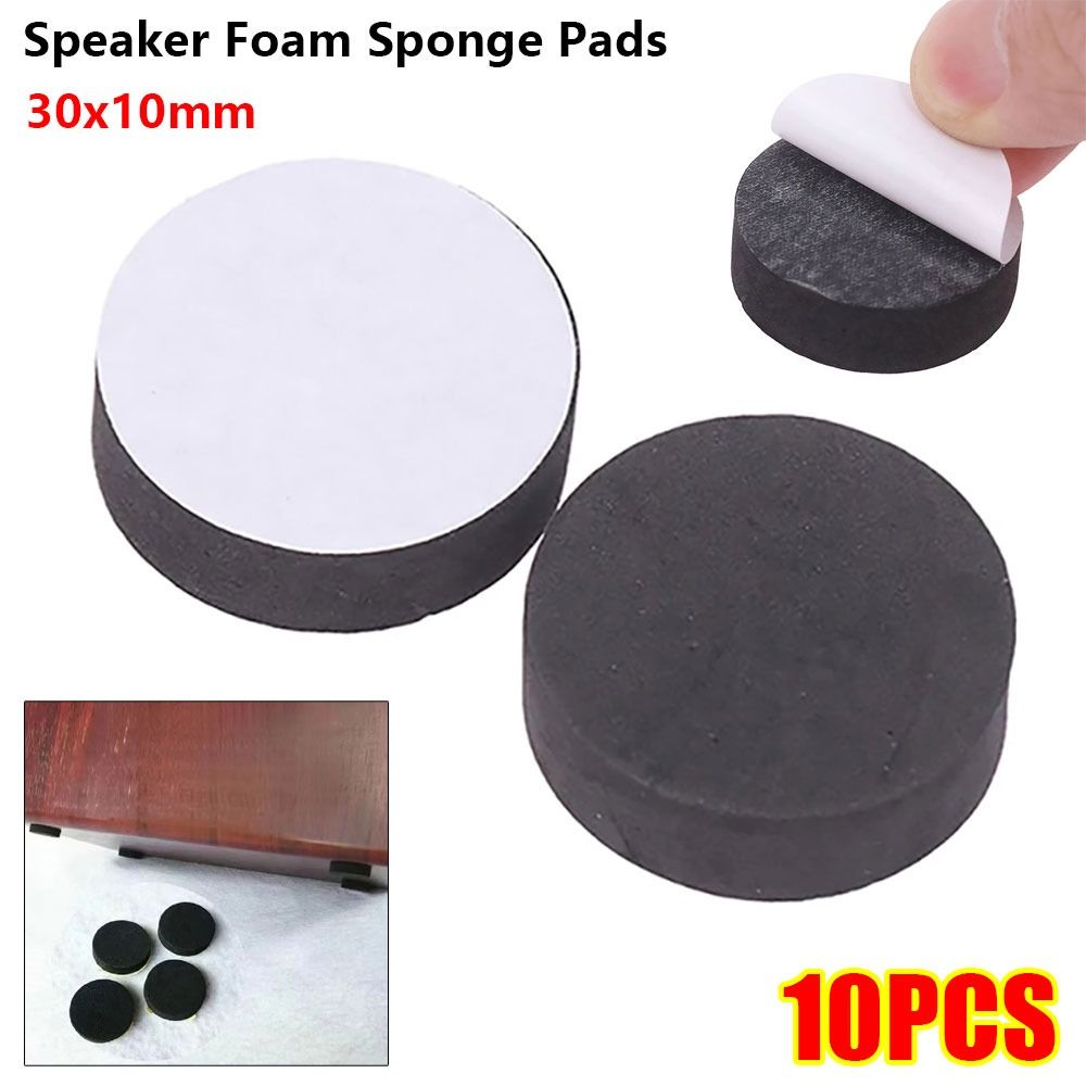 10Pcs Shock Absorbing Speaker  - Sound Dampening Foam recension och pris