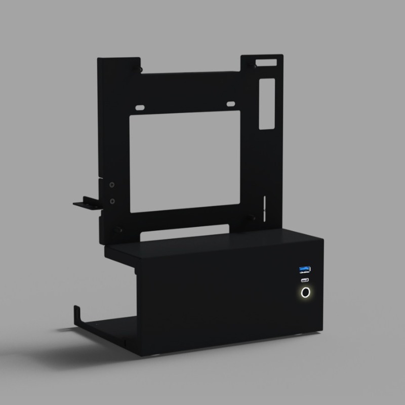 Open Frame Mini PC Case  Gamin - Esports Gaming Pc Build recension och pris