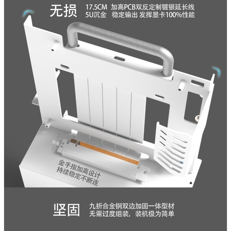 Open Frame Mini PC Case  Gamin - Esports Gaming Pc Build recension och pris