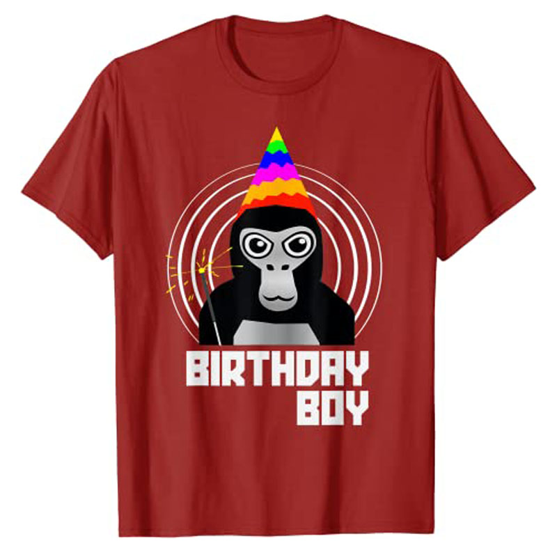 Gorilla Tag Birthday Boy VR Ga - Esports Gaming Shirts recension och pris