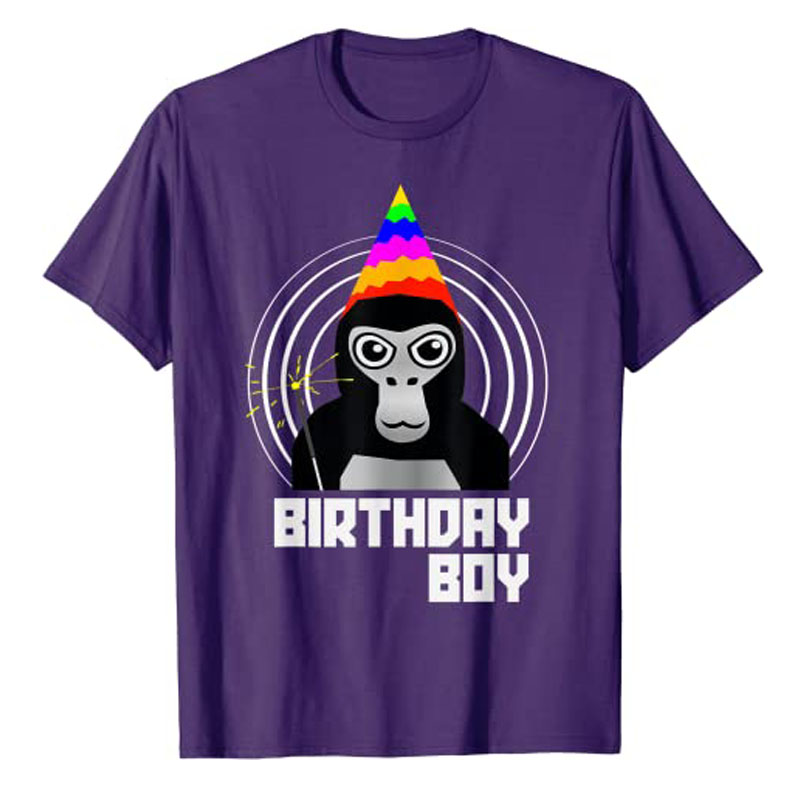 Gorilla Tag Birthday Boy VR Ga - Esports Gaming Shirts recension och pris