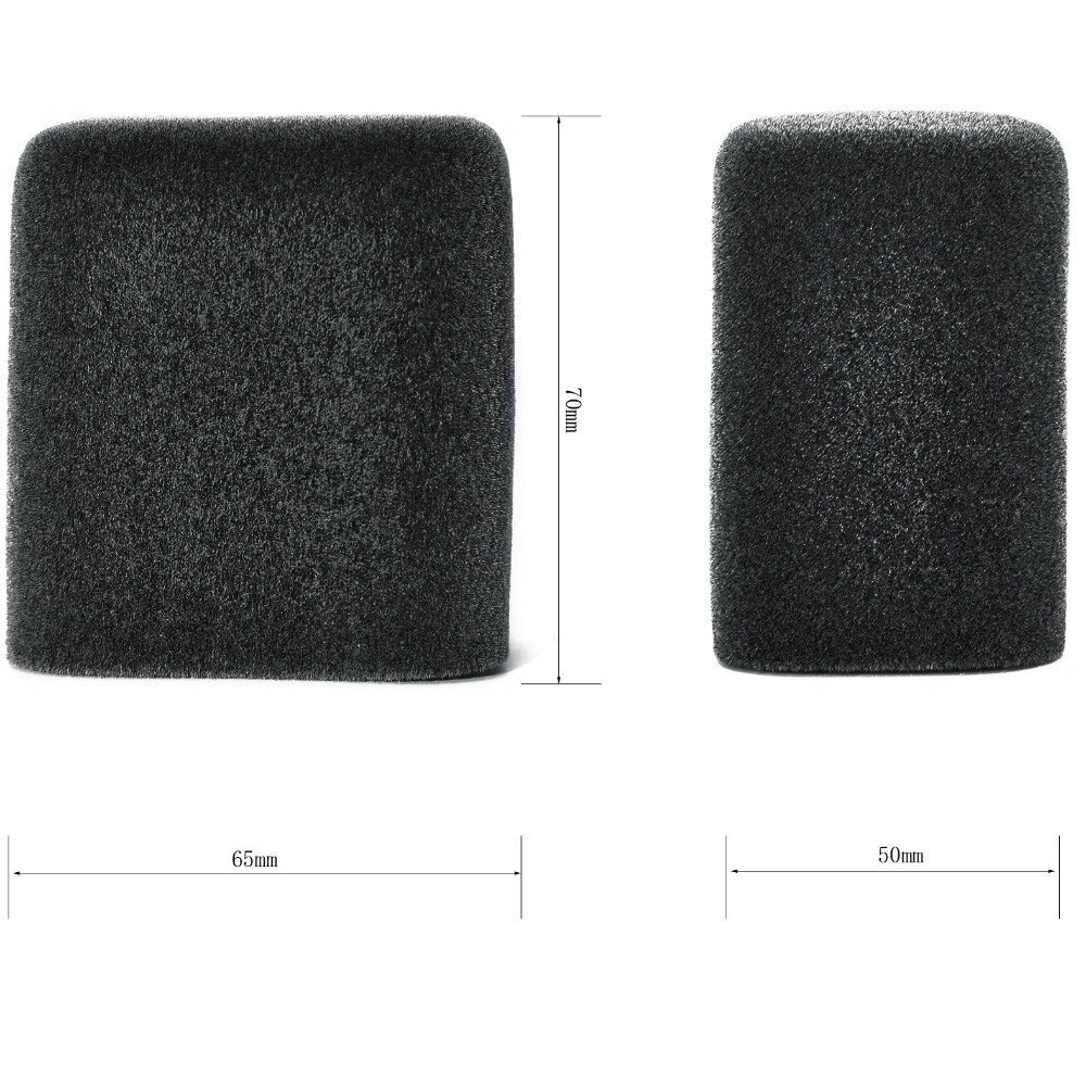 1pcs Replacement Mic Windscree - Sound Dampening Foam recension och pris