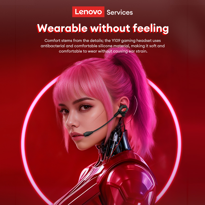 Lenovo Y109 Wired Gaming Heads - Esports Gaming Video recension och pris