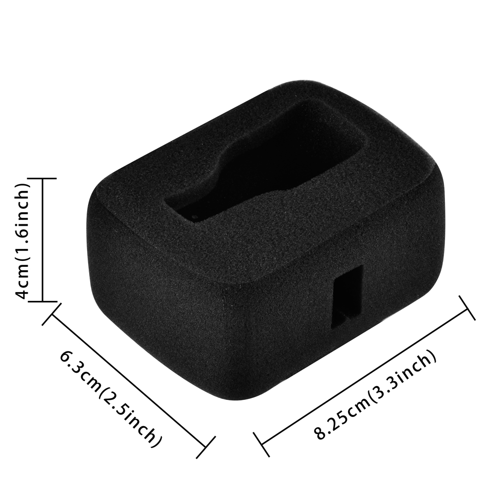 Windslayer for GoPro Hero 8 Bl - Sound Dampening Foam recension och pris