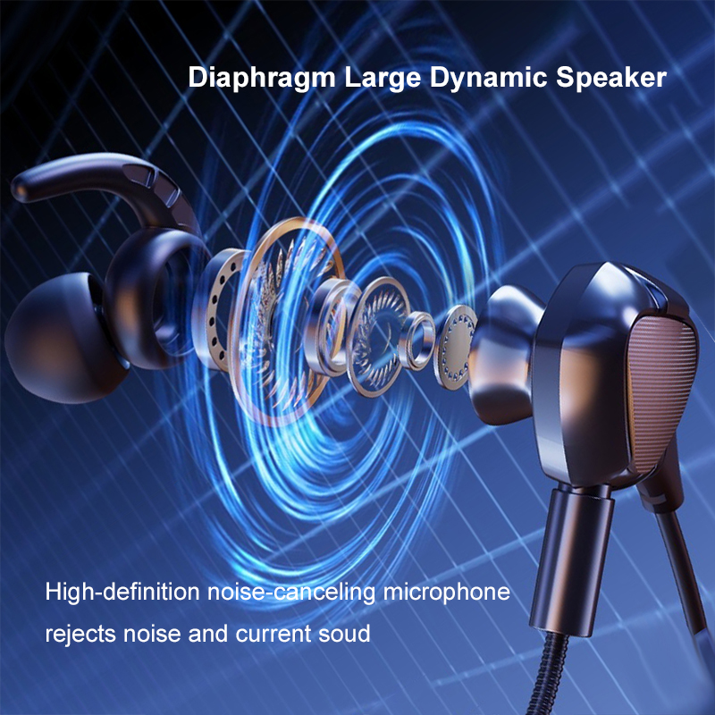 In Ear Gaming Earphones With M - Esports Gaming Video recension och pris