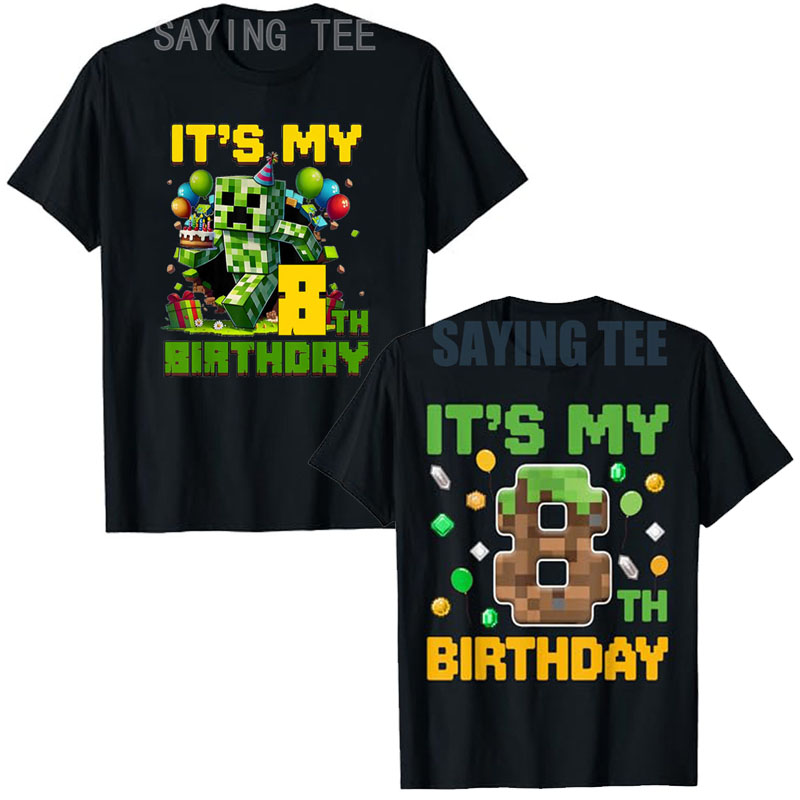 Birthday Boy It's My 8th Birth - Esports Gaming Shirts recension och pris