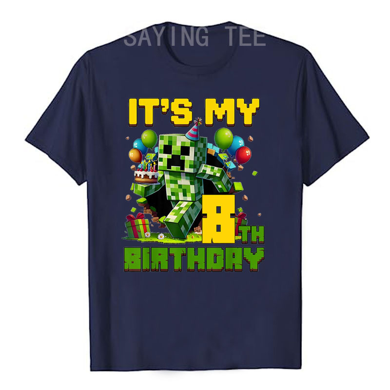 Birthday Boy It's My 8th Birth - Esports Gaming Shirts recension och pris